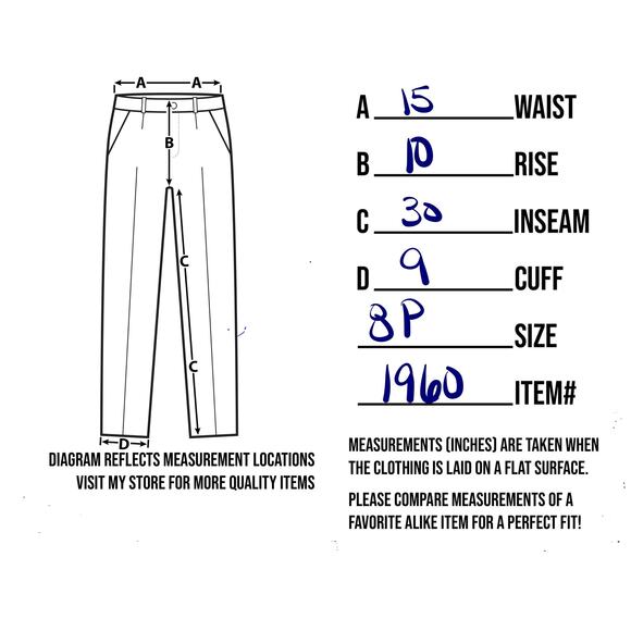 Signature‎ by Larry Levine Women's 8 Petite Textured Black Dress Pants - Picture 2 of 6